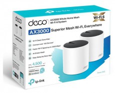 TP-LINK Wireless Mesh Networking system AX3000 DECO X55(2-PACK) Iroda és számítástechnika - Hálózat - Router - 484677