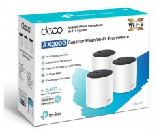 TP-LINK Wireless Mesh Networking system AX3000 DECO X55(3-PACK) Iroda és számítástechnika - Hálózat - Hálózati kiegészítő - 484678