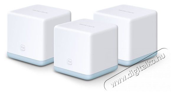 TP-LINK MERCUSYS Wireless Mesh Networking system AC1200 HALO S12(3 PACK) Iroda &eacute;s sz&aacute;m&iacute;t&aacute;stechnika - H&aacute;l&oacute;zat - H&aacute;l&oacute;zati kieg&eacute;sz&iacute;tő - 489412