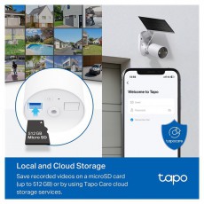 TP-LINK Tapo C410 KIT 2K 3MP IP65 kültéri Napelemes biztonsági Wi-Fi kamera szett Háztartás / Otthon / Kültér - Biztonságtechnika - Biztonsági kamera - 506886