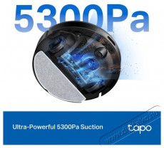 TP-LINK Tapo RV20 Max Plus Háztartás / Otthon / Kültér - Porszívó / takarítógép - Robotporszívó - 511243