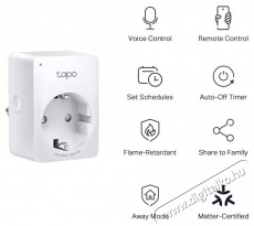 TP-LINK Tapo P100M Háztartás / Otthon / Kültér - Okos otthon - Okos konnektor - 520210
