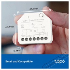 TP-LINK Tapo S112 Dual Smart Switch Module H&aacute;ztart&aacute;s / Otthon / K&uuml;lt&eacute;r - Okos otthon - Okos konnektor - 520212