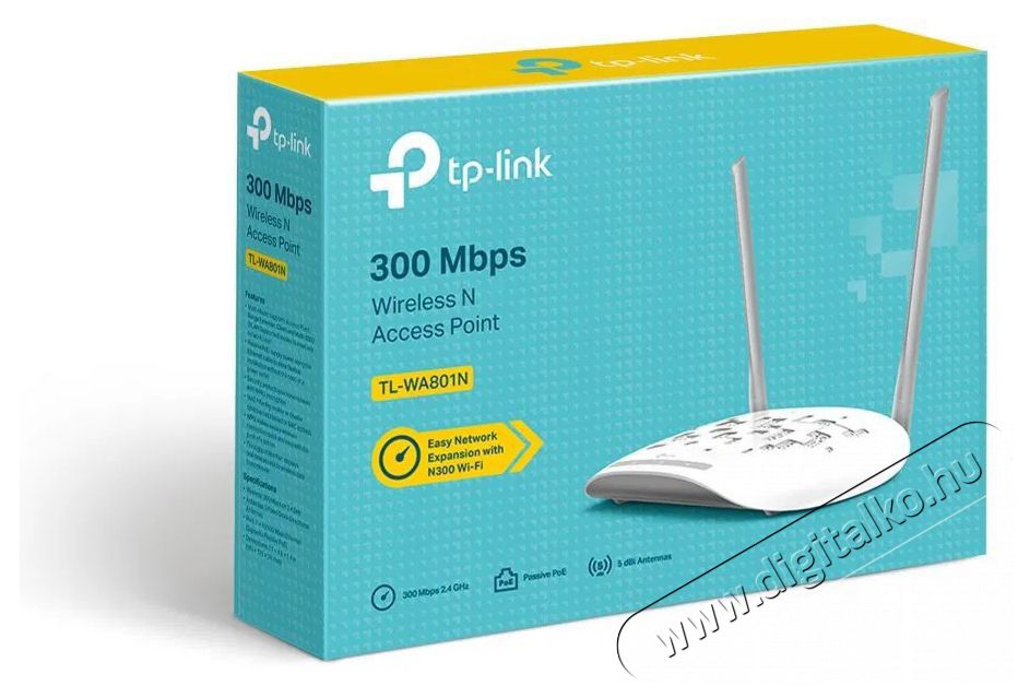 TP-LINK TL-WA801N ACCESS POINT Iroda &eacute;s sz&aacute;m&iacute;t&aacute;stechnika - H&aacute;l&oacute;zat - Router - 498513