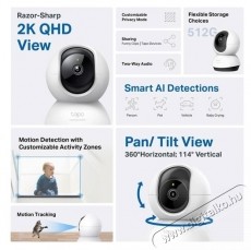 TP-LINK Tapo C220 belt&eacute;ri WiFi kamera F&eacute;nyk&eacute;pezőg&eacute;p / kamera - Megfigyelő / IP kamera - 531317