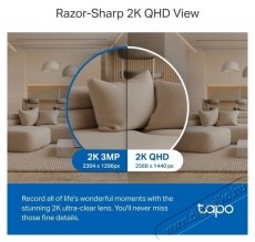 TP-LINK Tapo C220 belt&eacute;ri WiFi kamera F&eacute;nyk&eacute;pezőg&eacute;p / kamera - Megfigyelő / IP kamera - 531317