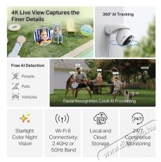 TP-LINK Tapo C560WS, 4K Outdoor Pan/Tilt Camera H&aacute;ztart&aacute;s / Otthon / K&uuml;lt&eacute;r - Biztons&aacute;gtechnika - Biztons&aacute;gi kamera - 531308