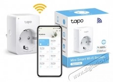 TP-LINK Mini Tapo P100 Smart csatlakoz&oacute;, Wi-Fi, hangvez&eacute;rl&eacute;s, 2300W, 10A, Android/iOS kompatibilis, 220-240V, feh&eacute;r H&aacute;ztart&aacute;s / Otthon / K&uuml;lt&eacute;r - Okos otthon - Okos konnektor - 531354
