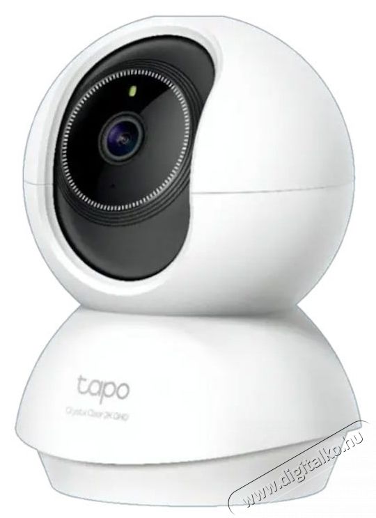 TP-LINK Tapo C200C Smart t&eacute;rfigyelő kamera, Pan/Tilt 360&deg;, 1080p FullHD, Babafigyelő vezet&eacute;k n&eacute;lk&uuml;li audio-vide&oacute;, Night Vision, Mozg&aacute;s&eacute;rz&eacute;kel&eacute;s F&eacute;nyk&eacute;pezőg&eacute;p / kamera - Megfigyelő / IP kamera - 531400
