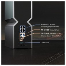 TP-LINK Archer BE800, BE19000 WiFi router Iroda &eacute;s sz&aacute;m&iacute;t&aacute;stechnika - H&aacute;l&oacute;zat - Router - 532742