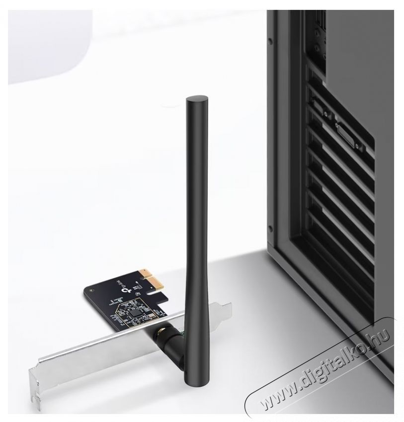 TP-LINK Archer T2E, AC600 Wi-Fi 5 PCIe Adapter Wifi h&aacute;l&oacute;zati k&aacute;rtya Tv kieg&eacute;sz&iacute;tők - Wi-Fi adapter - 532739