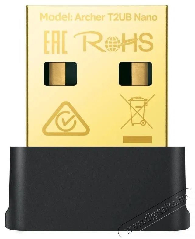 TP-LINK Archer T2UB Nano WiFi USB adapter Tv kieg&eacute;sz&iacute;tők - Wi-Fi adapter - 532780