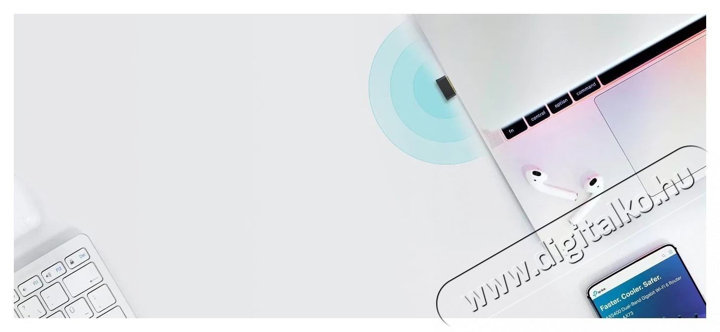 TP-LINK Archer T2UB Nano WiFi USB adapter Tv kieg&eacute;sz&iacute;tők - Wi-Fi adapter - 532780