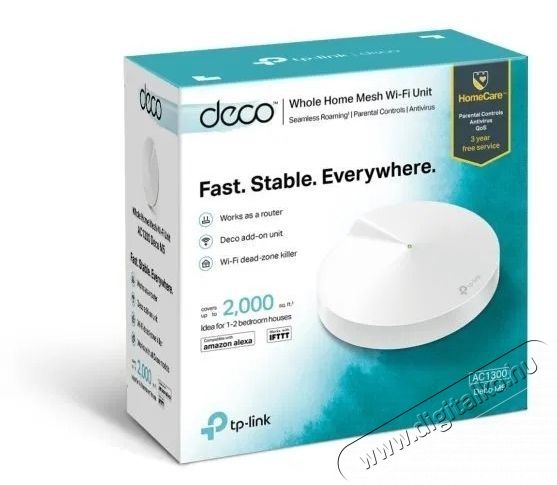 TP-LINK Deco M5 (1-pack) WiFi rendszer Tv kieg&eacute;sz&iacute;tők - Wi-Fi adapter - 532782