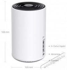 TP-LINK Deco XE75 (3-pack) WiFi rendszer Iroda &eacute;s sz&aacute;m&iacute;t&aacute;stechnika - H&aacute;l&oacute;zat - Router - 532738