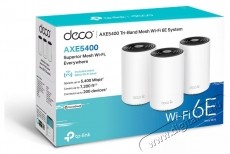 TP-LINK Deco XE75 (3-pack) WiFi rendszer Iroda &eacute;s sz&aacute;m&iacute;t&aacute;stechnika - H&aacute;l&oacute;zat - Router - 532738