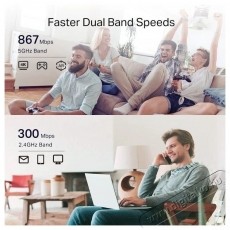 TP-LINK RE330 WiFi extender Iroda &eacute;s sz&aacute;m&iacute;t&aacute;stechnika - H&aacute;l&oacute;zat - Lefedetts&eacute;gn&ouml;velő / jeltov&aacute;bb&iacute;t&oacute; - 532760