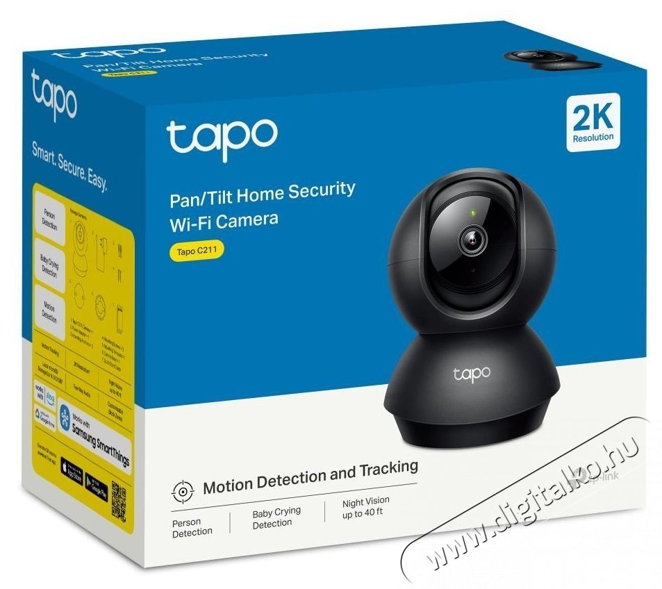 TP-LINK Tapo C211 IP kamera F&eacute;nyk&eacute;pezőg&eacute;p / kamera - Megfigyelő / IP kamera - 532771