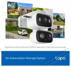 TP-LINK Tapo C246D IP kamera H&aacute;ztart&aacute;s / Otthon / K&uuml;lt&eacute;r - Biztons&aacute;gtechnika - Biztons&aacute;gi kamera - 532773