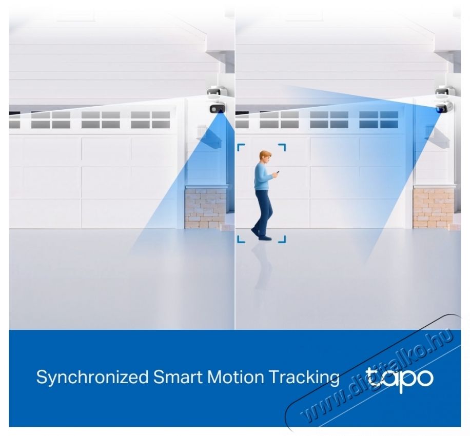 TP-LINK Tapo C246D IP kamera H&aacute;ztart&aacute;s / Otthon / K&uuml;lt&eacute;r - Biztons&aacute;gtechnika - Biztons&aacute;gi kamera - 532773