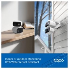 TP-LINK Tapo C246D IP kamera H&aacute;ztart&aacute;s / Otthon / K&uuml;lt&eacute;r - Biztons&aacute;gtechnika - Biztons&aacute;gi kamera - 532773
