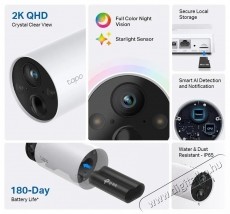 TP-LINK Tapo C420 IP kamera F&eacute;nyk&eacute;pezőg&eacute;p / kamera - Megfigyelő / IP kamera - 532764