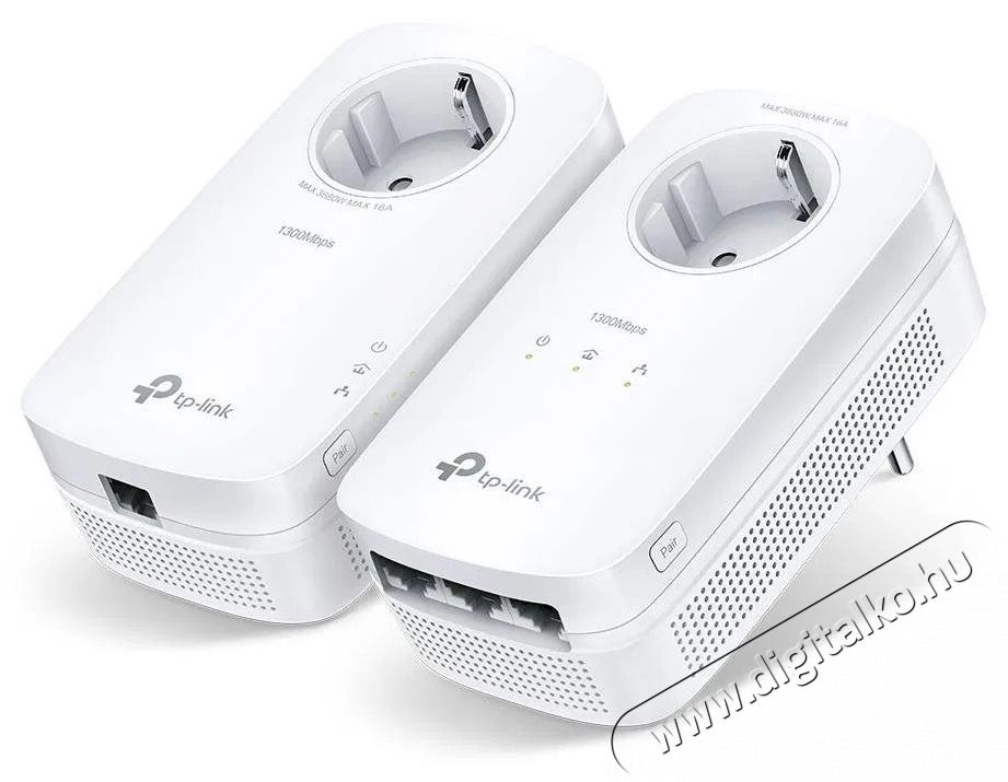 TP-LINK TL-PA8033P Powerline KIT Iroda &eacute;s sz&aacute;m&iacute;t&aacute;stechnika - H&aacute;l&oacute;zat - H&aacute;l&oacute;zati kieg&eacute;sz&iacute;tő - 532759
