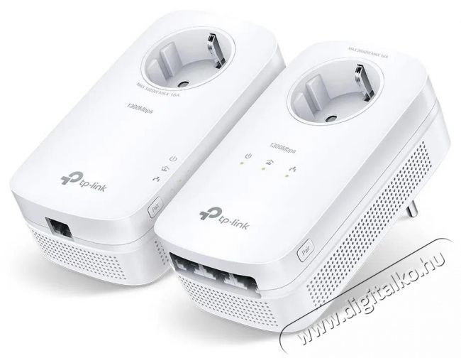 TP-LINK TL-PA8033P Powerline KIT Iroda &eacute;s sz&aacute;m&iacute;t&aacute;stechnika - H&aacute;l&oacute;zat - H&aacute;l&oacute;zati kieg&eacute;sz&iacute;tő - 532759
