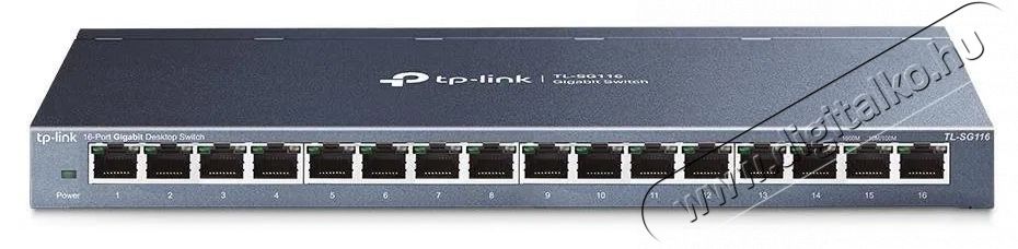 TP-LINK TL-SG116 Switch otthoni haszn&aacute;latra Iroda &eacute;s sz&aacute;m&iacute;t&aacute;stechnika - H&aacute;l&oacute;zat - Switch - 532754