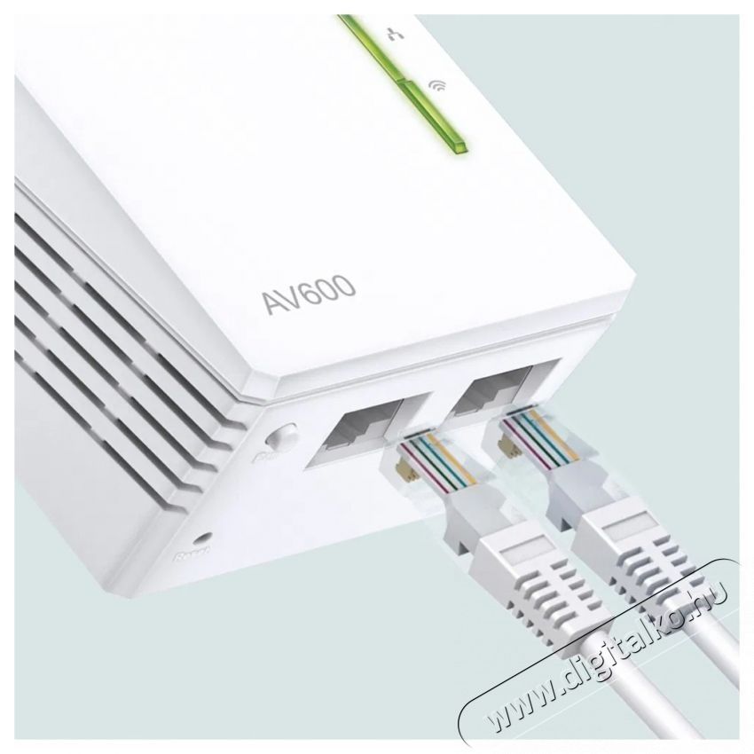TP-LINK TL-WPA4220 Powerline adapter Iroda &eacute;s sz&aacute;m&iacute;t&aacute;stechnika - H&aacute;l&oacute;zat - H&aacute;l&oacute;zati kieg&eacute;sz&iacute;tő - 532765