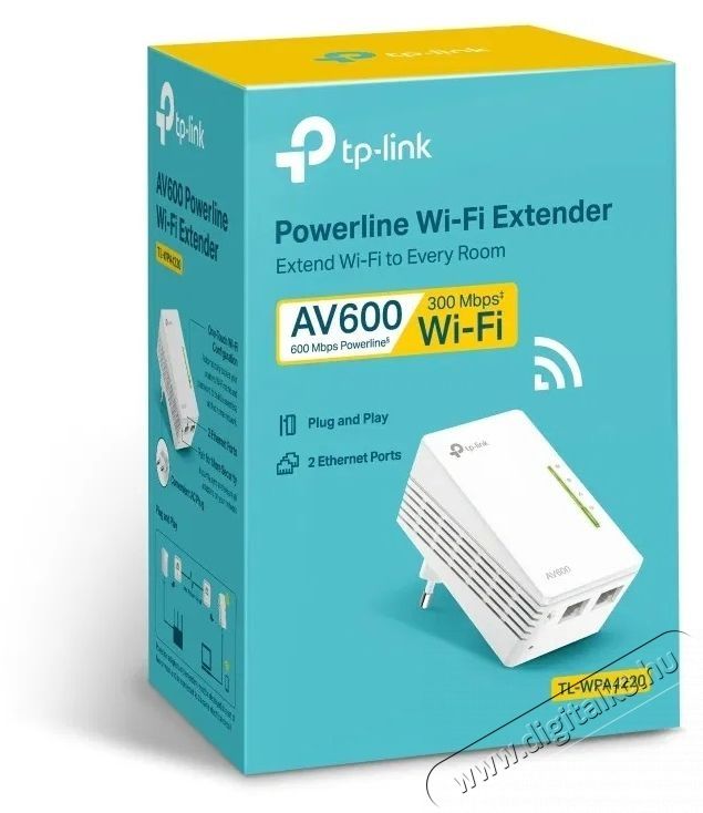TP-LINK TL-WPA4220 Powerline adapter Iroda &eacute;s sz&aacute;m&iacute;t&aacute;stechnika - H&aacute;l&oacute;zat - H&aacute;l&oacute;zati kieg&eacute;sz&iacute;tő - 532765