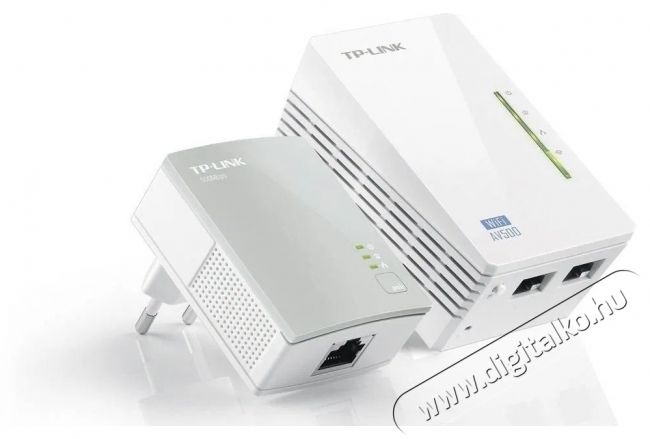 TP-LINK TL-WPA4220 Starter Kit - kezdők&eacute;szlet H&aacute;ztart&aacute;s / Otthon / K&uuml;lt&eacute;r - Vil&aacute;g&iacute;t&aacute;s / elektromoss&aacute;g - H&aacute;l&oacute;zati eloszt&oacute; / hosszabb&iacute;t&oacute; / adapter - 532779
