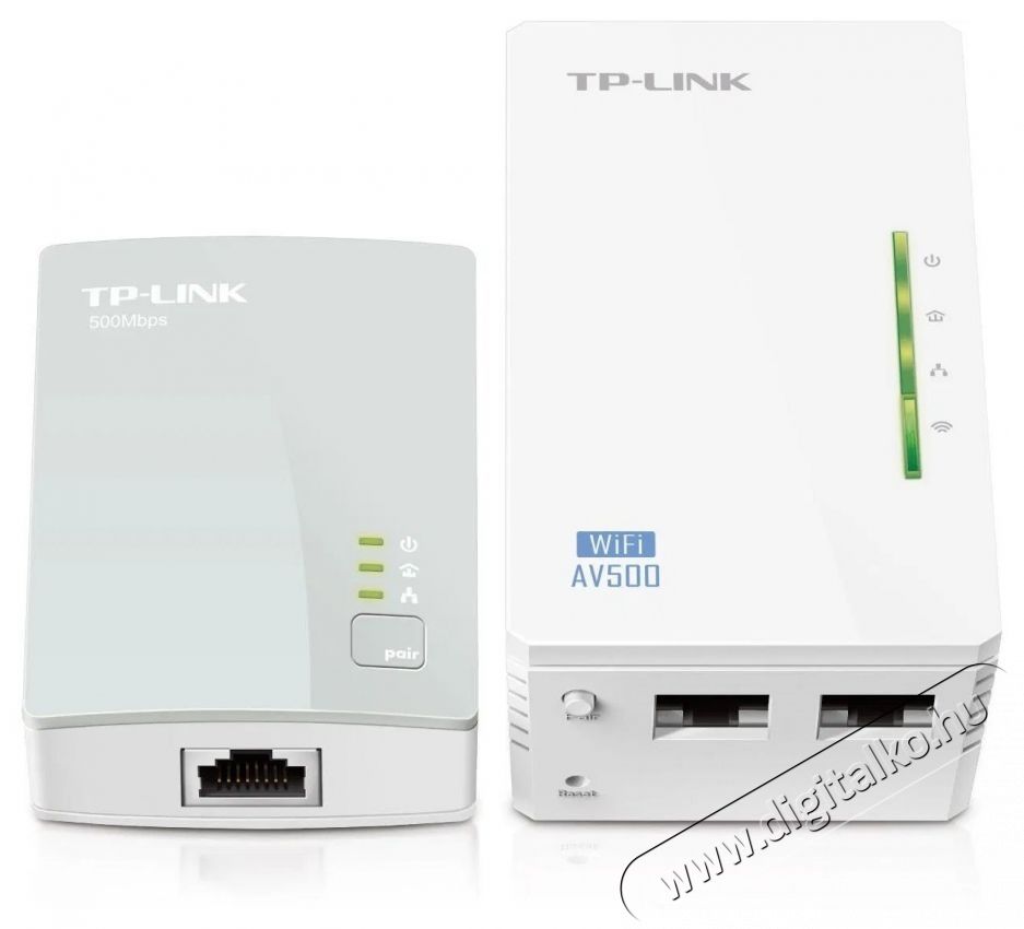 TP-LINK TL-WPA4220 Starter Kit - kezdők&eacute;szlet H&aacute;ztart&aacute;s / Otthon / K&uuml;lt&eacute;r - Vil&aacute;g&iacute;t&aacute;s / elektromoss&aacute;g - H&aacute;l&oacute;zati eloszt&oacute; / hosszabb&iacute;t&oacute; / adapter - 532779