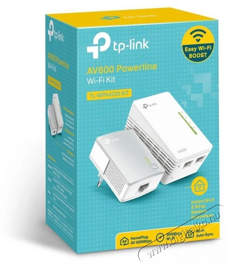 TP-LINK TL-WPA4220 Starter Kit - kezdők&eacute;szlet H&aacute;ztart&aacute;s / Otthon / K&uuml;lt&eacute;r - Vil&aacute;g&iacute;t&aacute;s / elektromoss&aacute;g - H&aacute;l&oacute;zati eloszt&oacute; / hosszabb&iacute;t&oacute; / adapter - 532779