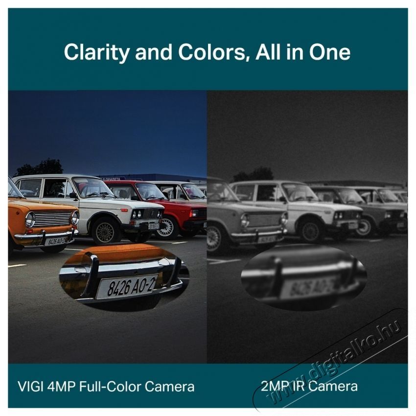 TP-LINK VIGI C540V IP kamera F&eacute;nyk&eacute;pezőg&eacute;p / kamera - Megfigyelő / IP kamera - 532774