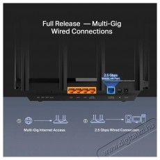 TP-LINK Archer AX72 Pro WiFi router Iroda &eacute;s sz&aacute;m&iacute;t&aacute;stechnika - H&aacute;l&oacute;zat - Router - 532722