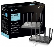 TP-LINK Archer BE400 Wi-Fi7 BE6500 WiFi router Iroda &eacute;s sz&aacute;m&iacute;t&aacute;stechnika - H&aacute;l&oacute;zat - Router - 532795