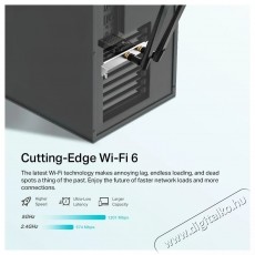 TP-LINK Archer TX20E, AX1800 Wi-Fi 6 Bluetooth PCIe adapter Mem&oacute;ria k&aacute;rtya / Pendrive - Adapter - 532731