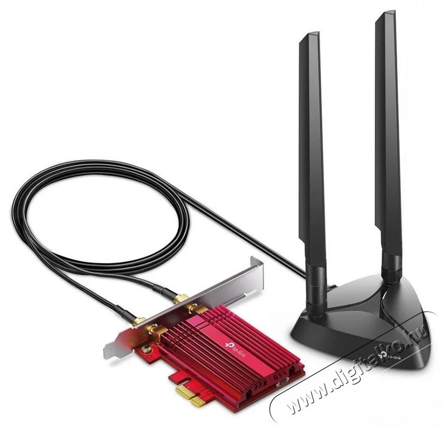 TP-LINK Archer TXE75E, AXE5400 Wi-Fi 6E Bluetooth PCIe Adapter Mem&oacute;ria k&aacute;rtya / Pendrive - Adapter - 532733