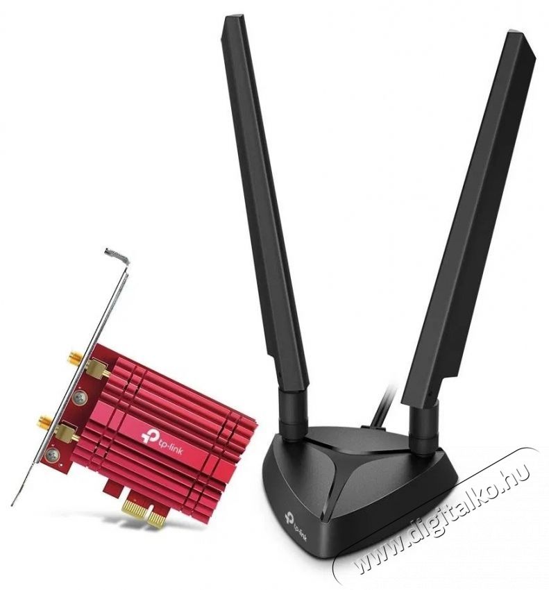 TP-LINK Archer TXE75E, AXE5400 Wi-Fi 6E Bluetooth PCIe Adapter Mem&oacute;ria k&aacute;rtya / Pendrive - Adapter - 532733