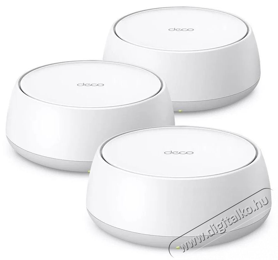 TP-LINK Deco BE25, WiFi 7 BE3600 Mesh system (3-pack) WiFi rendszer Iroda &eacute;s sz&aacute;m&iacute;t&aacute;stechnika - H&aacute;l&oacute;zat - Lefedetts&eacute;gn&ouml;velő / jeltov&aacute;bb&iacute;t&oacute; - 532791