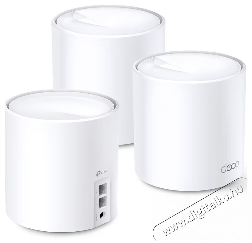 TP-LINK Deco X60 AX5400 (3-pack) WiFi rendszer Iroda &eacute;s sz&aacute;m&iacute;t&aacute;stechnika - H&aacute;l&oacute;zat - Router - 532745