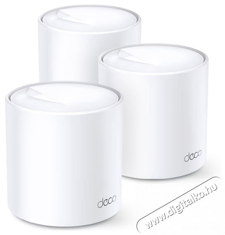 TP-LINK Deco X60 AX5400 (3-pack) WiFi rendszer Iroda &eacute;s sz&aacute;m&iacute;t&aacute;stechnika - H&aacute;l&oacute;zat - Router - 532745