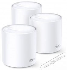 TP-LINK Deco X60 AX5400 (3-pack) WiFi rendszer Iroda &eacute;s sz&aacute;m&iacute;t&aacute;stechnika - H&aacute;l&oacute;zat - Router - 532745