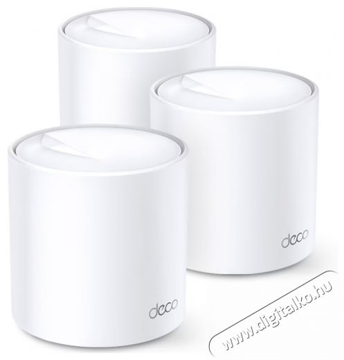 TP-LINK Deco X60 AX5400 (3-pack) WiFi rendszer Iroda &eacute;s sz&aacute;m&iacute;t&aacute;stechnika - H&aacute;l&oacute;zat - Router - 532745