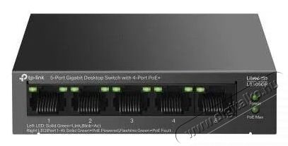 TP-LINK LS105GP Switch Iroda &eacute;s sz&aacute;m&iacute;t&aacute;stechnika - H&aacute;l&oacute;zat - Switch - 532796