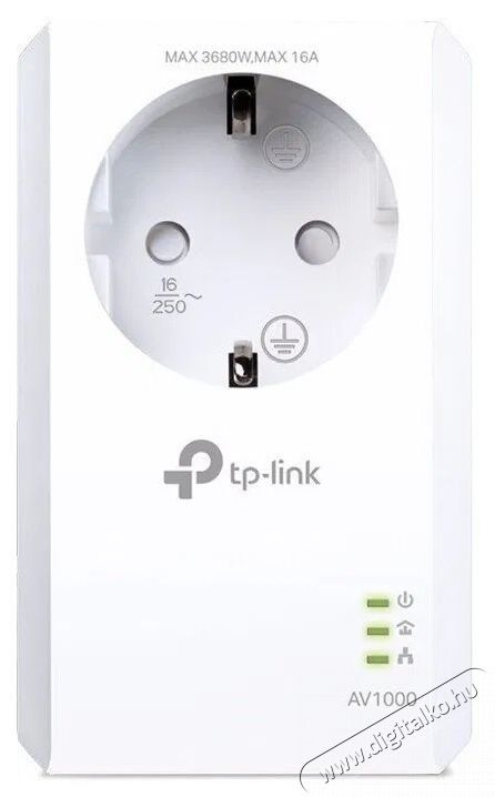 TP-LINK TL-PA7017P Powerline adapter Iroda &eacute;s sz&aacute;m&iacute;t&aacute;stechnika - H&aacute;l&oacute;zat - H&aacute;l&oacute;zati kieg&eacute;sz&iacute;tő - 532724