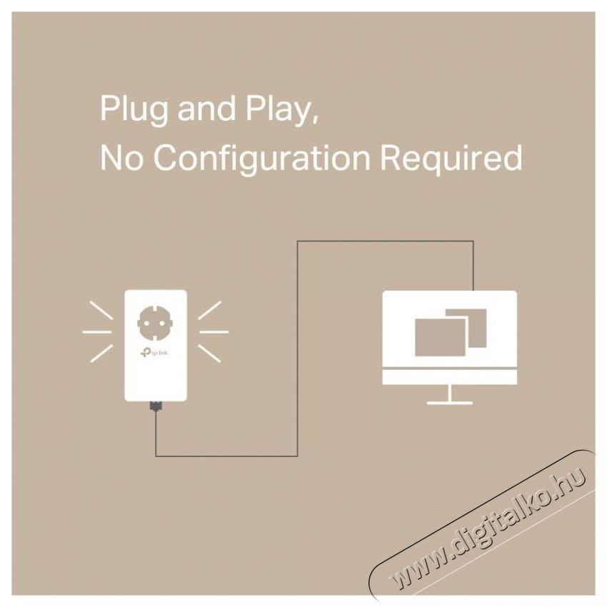TP-LINK TL-PA7017PKIT Powerline adapter H&aacute;ztart&aacute;s / Otthon / K&uuml;lt&eacute;r - Vil&aacute;g&iacute;t&aacute;s / elektromoss&aacute;g - H&aacute;l&oacute;zati eloszt&oacute; / hosszabb&iacute;t&oacute; / adapter - 532793