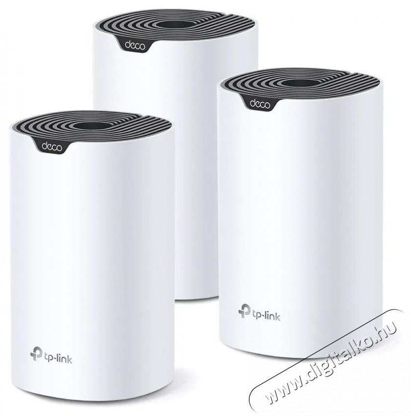 TP-LINK Deco S7 (3-pack), WiFi AC Gigabit Mesh system Iroda &eacute;s sz&aacute;m&iacute;t&aacute;stechnika - H&aacute;l&oacute;zat - Lefedetts&eacute;gn&ouml;velő / jeltov&aacute;bb&iacute;t&oacute; - 532720