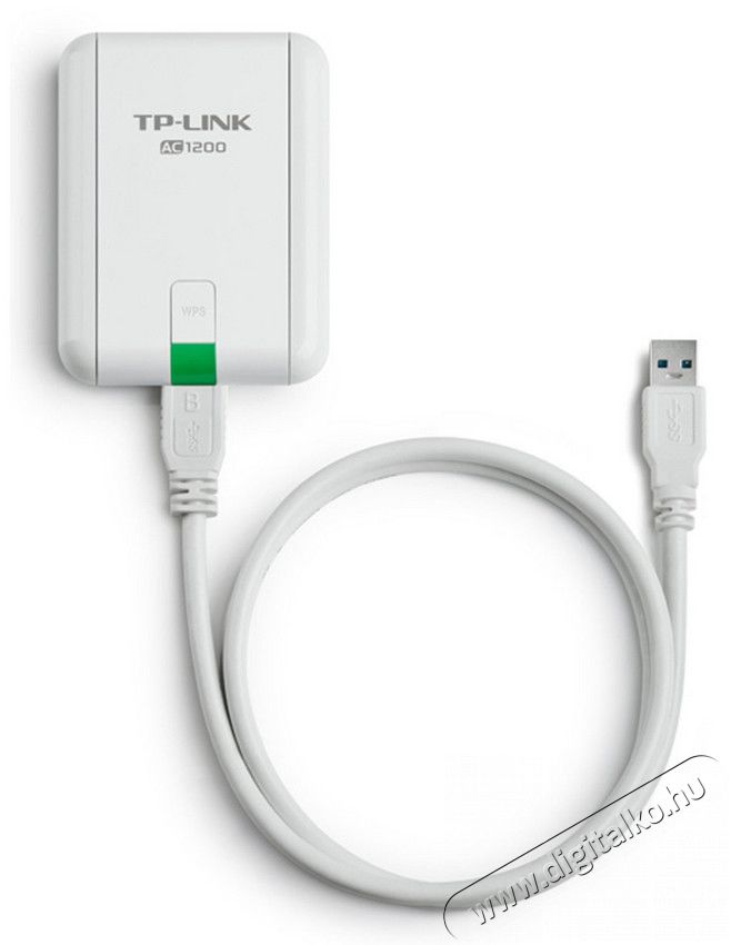 TP-LINK Archer T4UH AC1200 Vezeték nélküli 867Mbps+300Mbps USB adapter Iroda és számítástechnika - Hálózat - Vezeték nélküli adapter - 313177